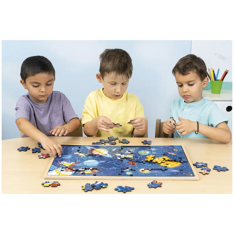 Puzzle géant - L'espace - Jeu - 3133099114598 - 