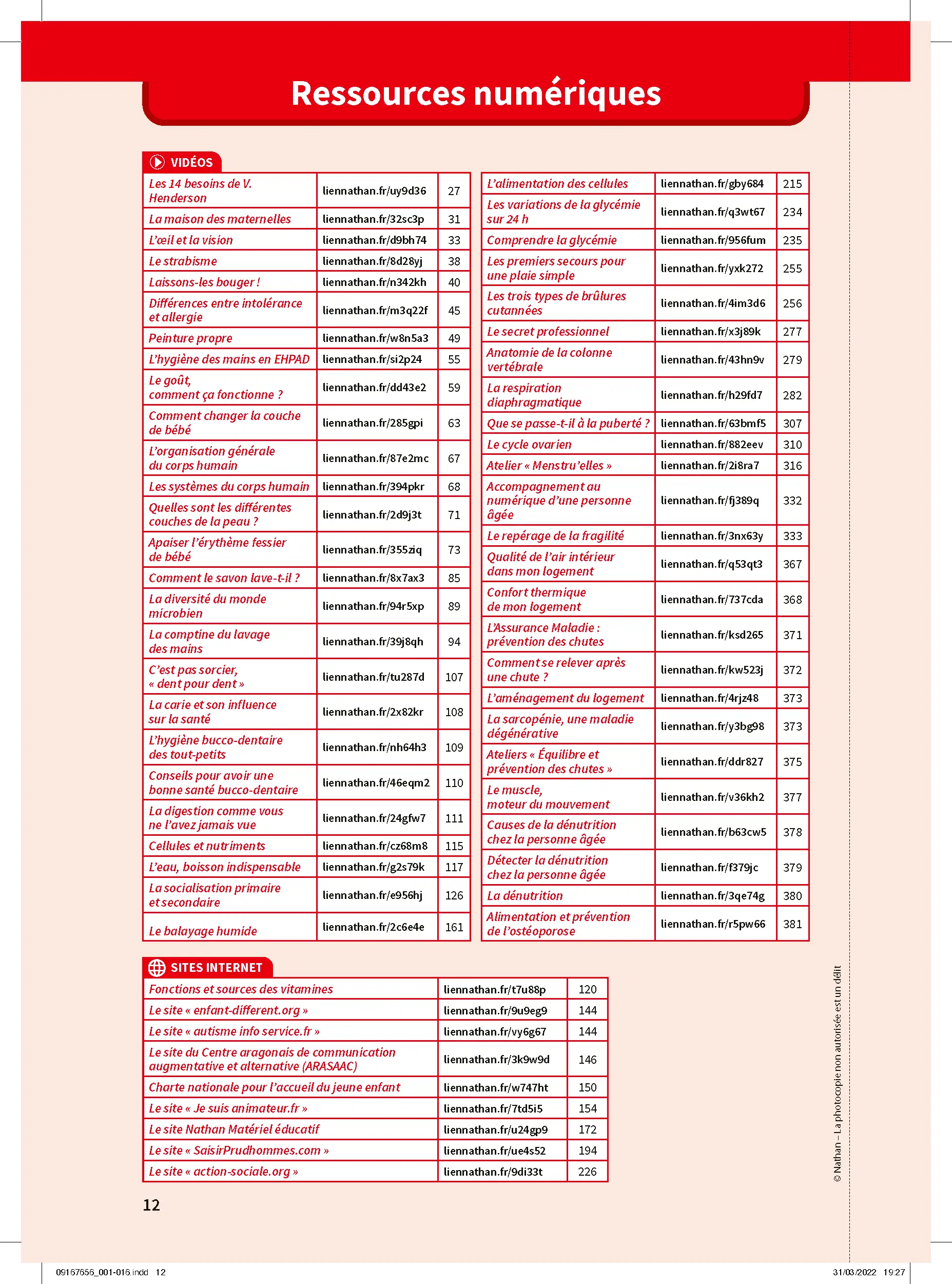 Accompagnement, Soins et Services à la Personne - Tome unique - Blocs 1, 2, 3 et 4 - 2de Bac Pro ASSP - Coll. Contextes et Situations - Livre + licence numérique i-Manuel 2.0 - 9782091676562 - Ressouces Numériques Page 1