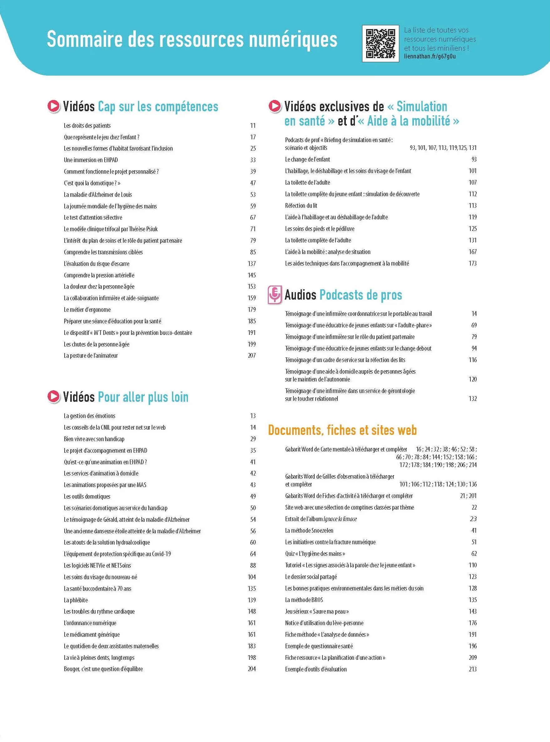 Techniques professionnelles - Blocs 1, 2, 3 et 4 - 2de/1re/Terminale Bac Pro ASSP - Coll. Savoirs et Compétences - Livre + licence numérique i-Manuel 2.0 - 9782095019440 - Ressources numérique Page 1