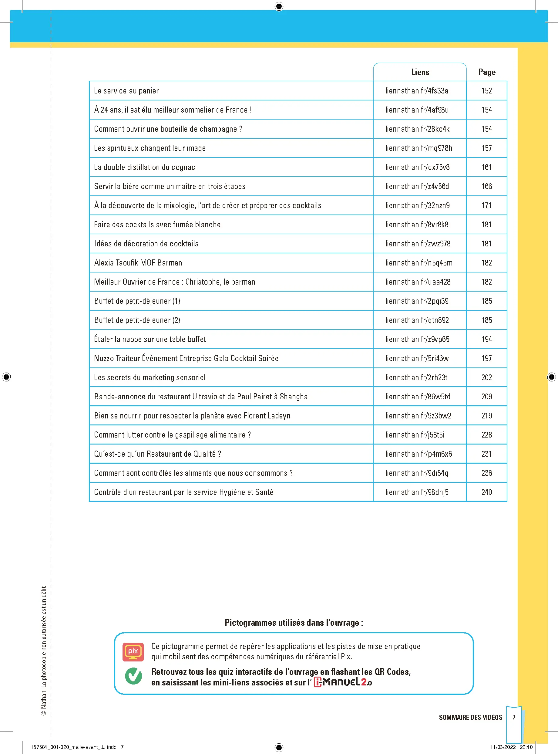 Culture professionnelle du service - 1re/Terminale Bac Pro CSR - Livre + licence numérique i-Manuel 2.0 - 9782091676548 - Ressources numérique Page 2