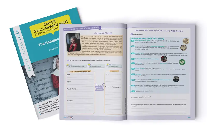 Cahier d'accompagnement à la lecture de l'oeuvre 