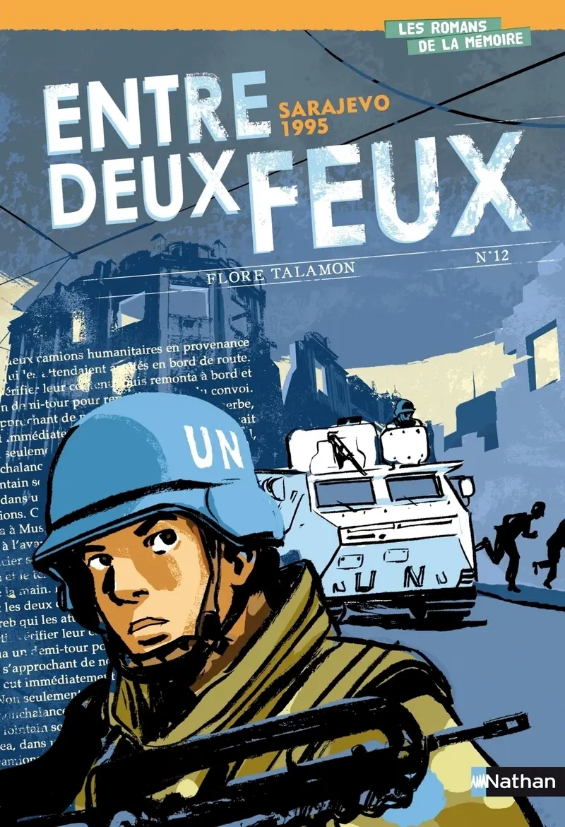 Sarajevo 1995 - Entre deux feux - Roman - 9782092522820