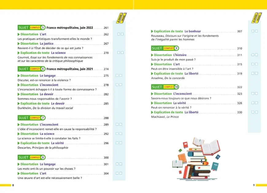 Annales ABC du BAC 2027 - Philosophie Terminale - 48 sujets corrigés, fiches de révision et méthode pour réussir l'épreuve finale - Annales - 9782095065041 - sommaire3