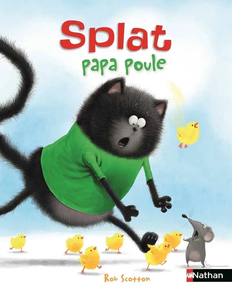 Splat Papa poule - Album pour enfant dès 4 ans - Album(s) - 9782092572399