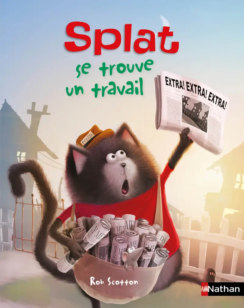 Splat se trouve un travail - Album dès 4 ans - Album(s) - 9782092593172