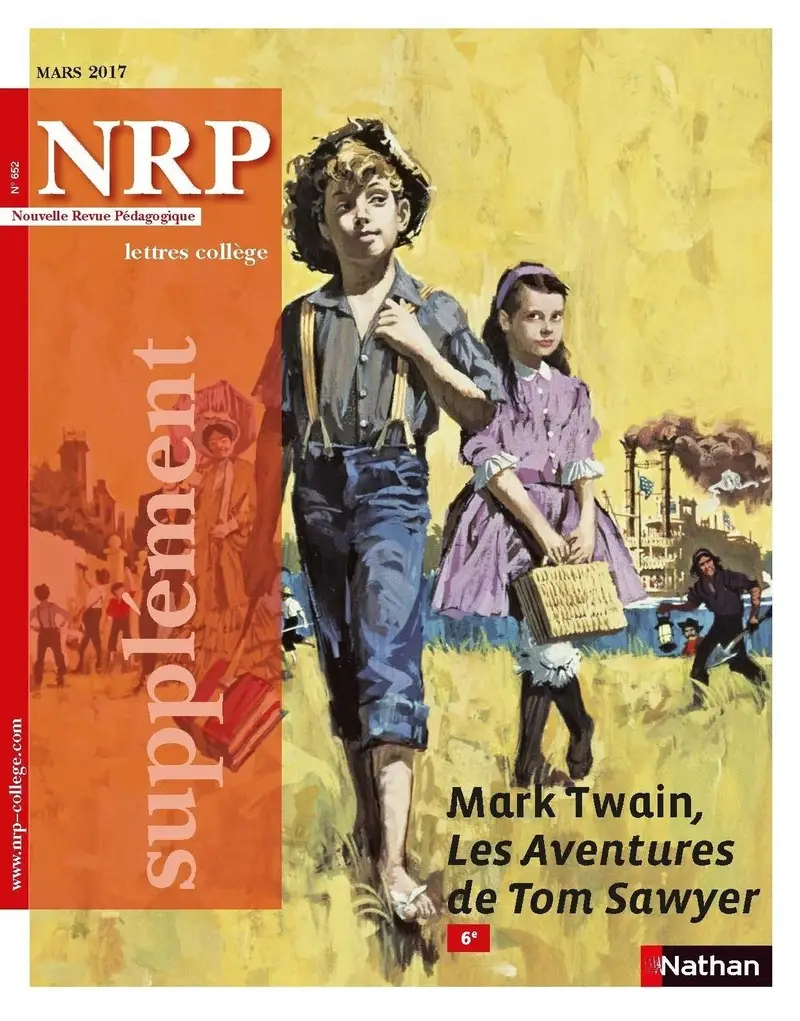 Supplément NRP Collège - Mark Twain, Les Aventures de Tom Sawyer - Mars 2017 - Format numérique -  - 9782091117836