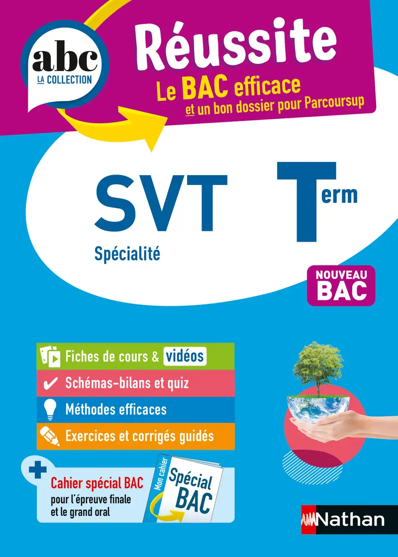 SVT Terminale (Sciences de la vie et de la Terre) - ABC Réussite - Bac 2027 - Enseignement de spécialité Tle - Cours, Méthode, Exercices et Sujets corrigés - EPUB - Livre de cours, méthode et exercices - 9782095014292