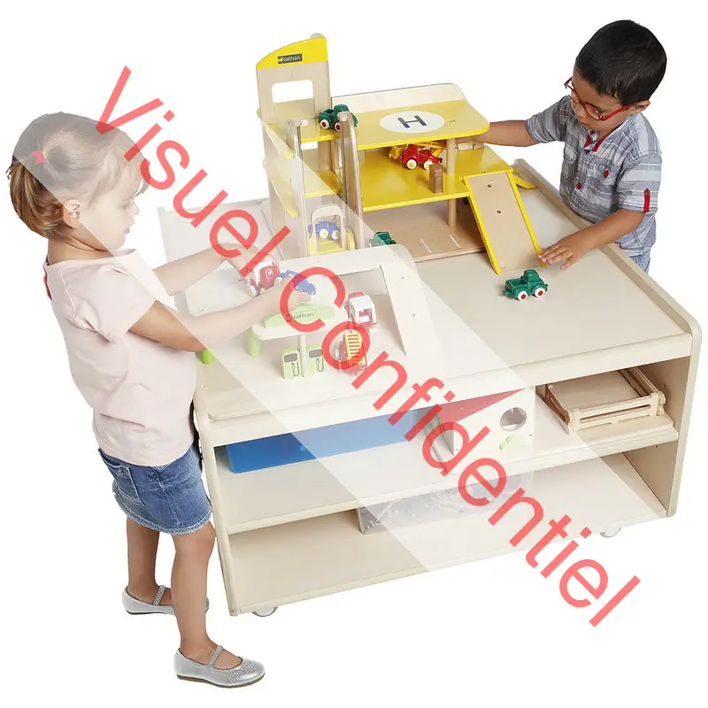 Table à jouer à roulettes - Équipement - 3133093723697 - 