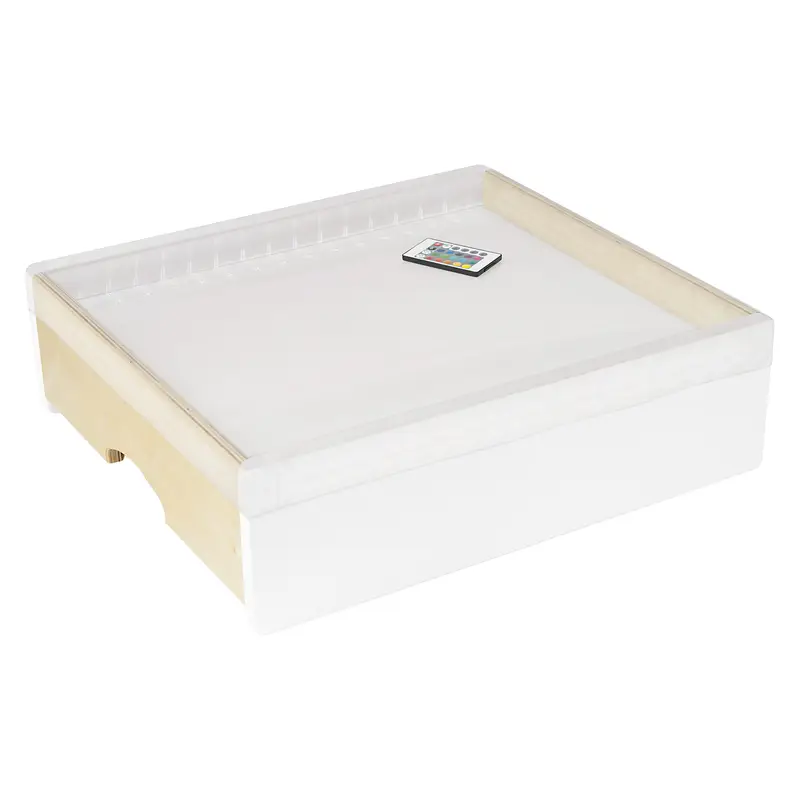 Table lumineuse sans fil + Bac de manipulation translucide - Équipement - 3133099135814 - 