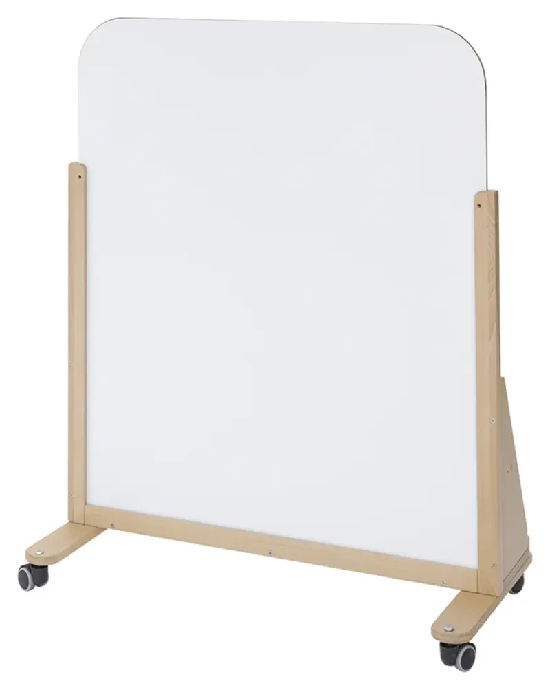 Tableau blanc mobile magnétique double face - Équipement - 3133099145622 - Couverture verso