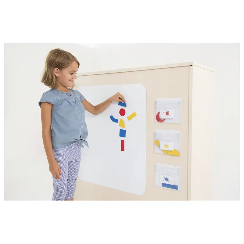 Tableau blanc repositionnable magnétique - Équipement - 3133093880925 - 