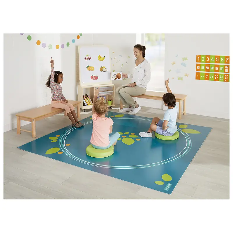 Tapis de regroupement vinyle - Nature - Équipement - 3133093800763 - 