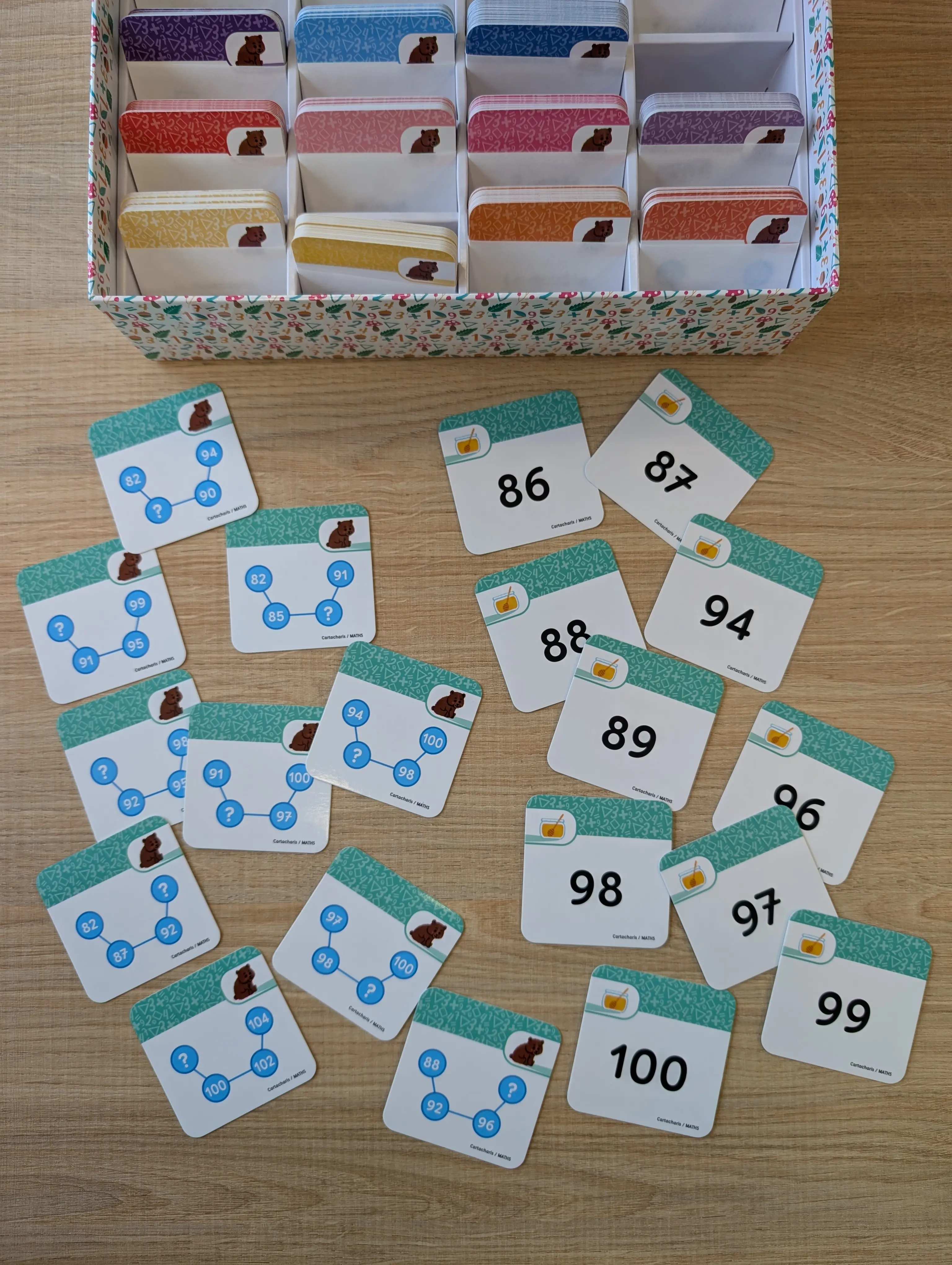 Les cartacharis CE1 - Maths - Matériel collectif - 3133099136156 - toutes cartes