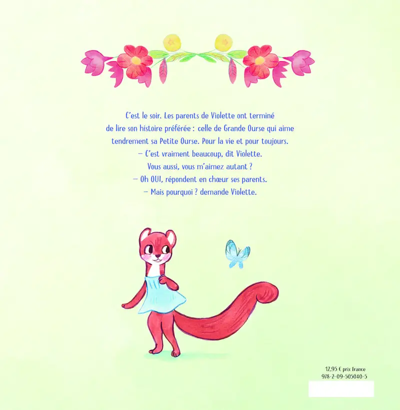 Toutes les raisons de t'aimer - Livre sur l'amour inconditionnel, album tendre pour enfants - 4 ans et plus - Album(s) - 9782095050405 - Couverture verso