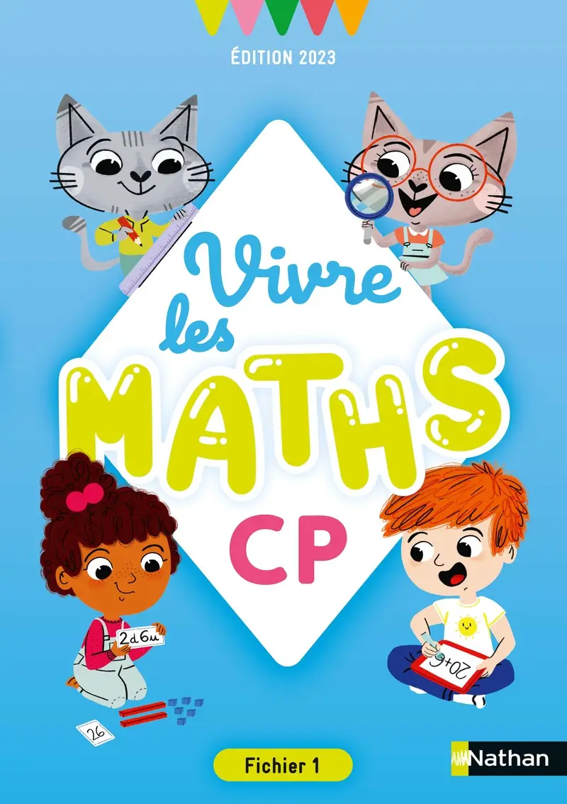 Vivre les Maths - Fichier de l'élève CP - Fichier de l'élève - 9782095013820 - 