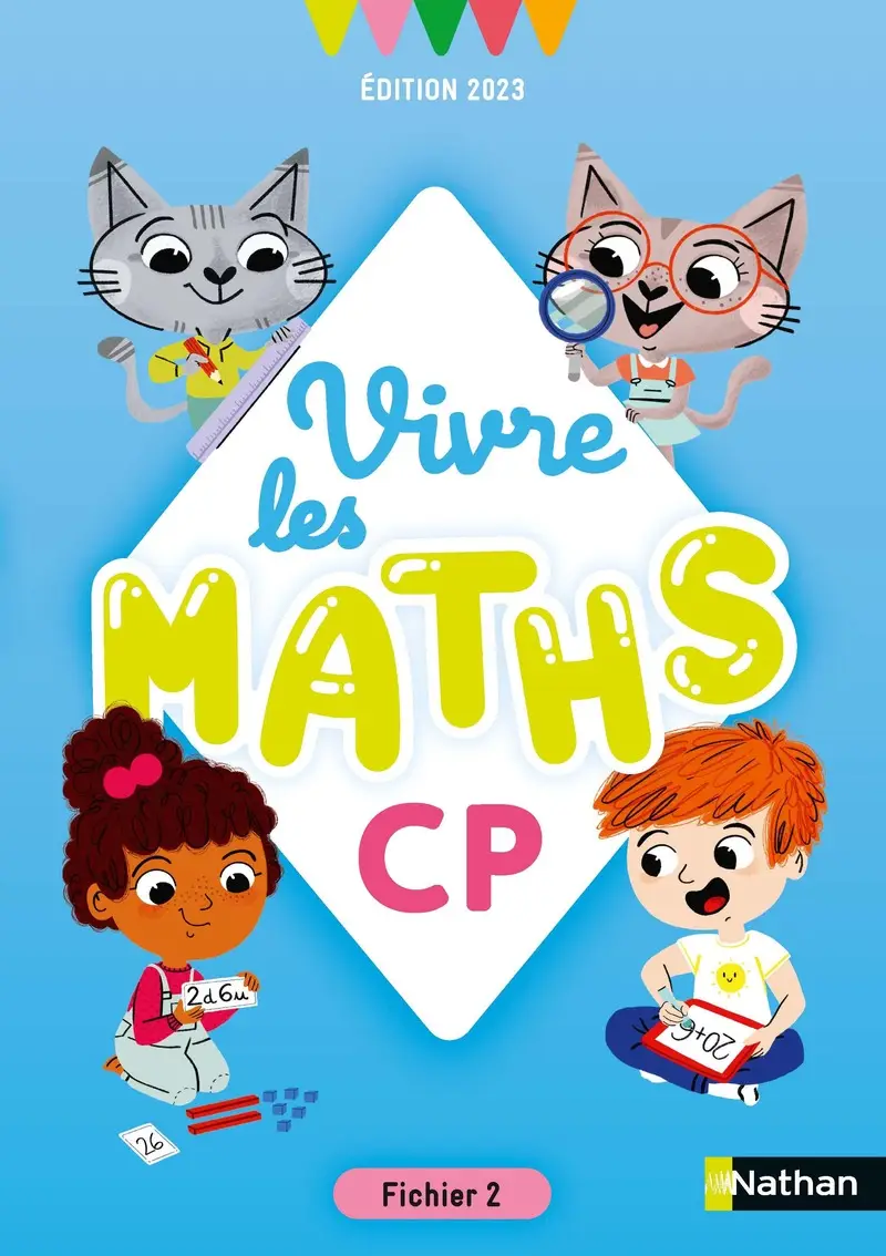 Vivre les Maths - Fichier de l'élève CP - Fichier de l'élève - 9782095013820 - 